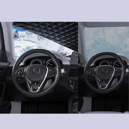 Magnetyczna Osłona Szyby 4w1 (Śnieg/Słońce)