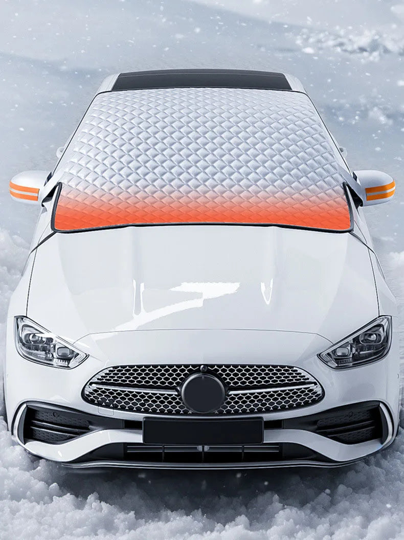 Magnetyczna Osłona Szyby 4w1 (Śnieg/Słońce)