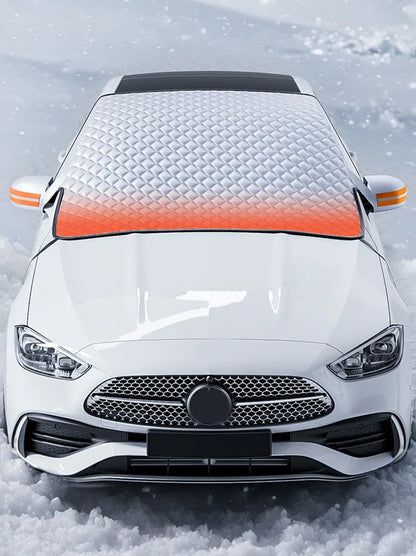 Magnetyczna Osłona Szyby 4w1 (Śnieg/Słońce)