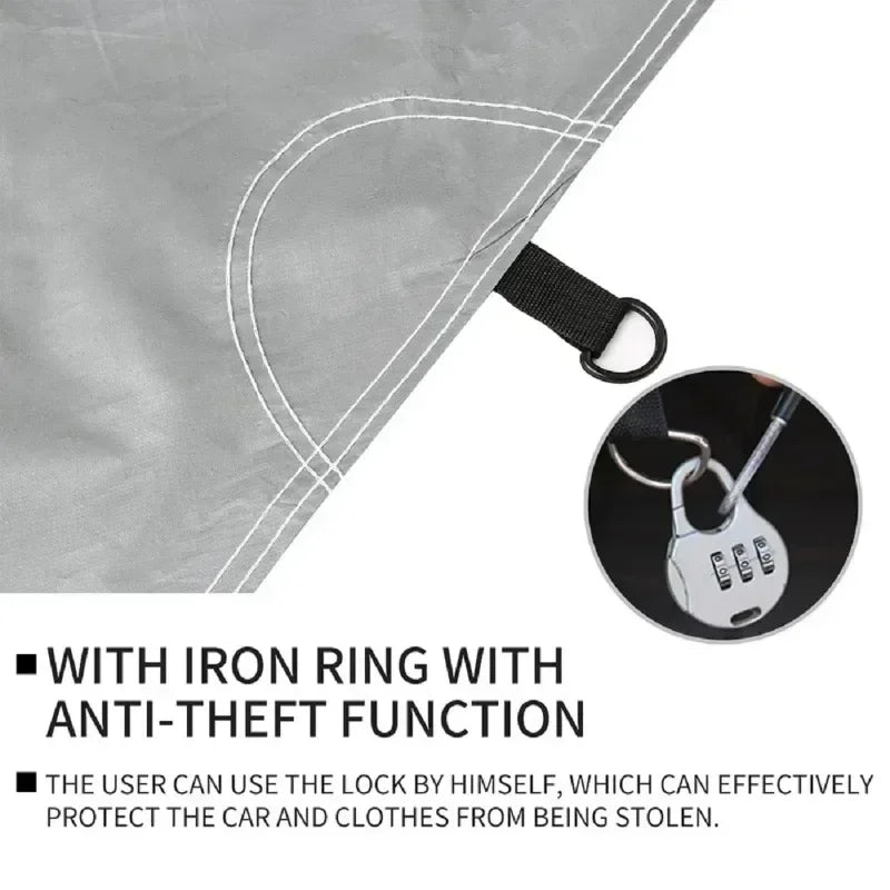 Pokrowiec Samochodowy -Pełna Ochrona 4 Sezony (UV, Deszcz, Śnieg)