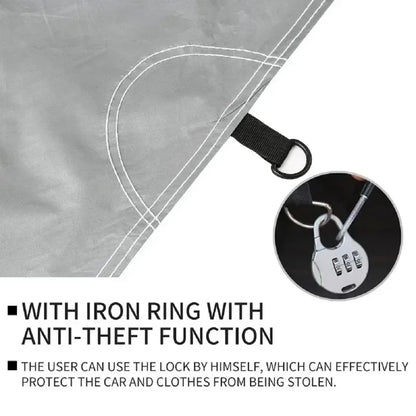 Pokrowiec Samochodowy -Pełna Ochrona 4 Sezony (UV, Deszcz, Śnieg)