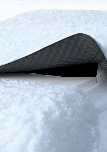 Magnetyczna Osłona Szyby 4w1 (Śnieg/Słońce)