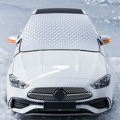 Magnetyczna Osłona Szyby 4w1 (Śnieg/Słońce)