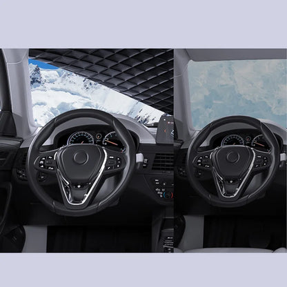 Magnetyczna Osłona Szyby 4w1 (Śnieg/Słońce)