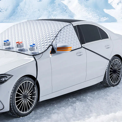 Magnetyczna Osłona Szyby 4w1 (Śnieg/Słońce)